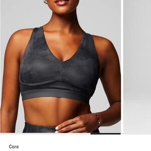 All Day Every Day Low Impact Bra - color onyx smudge